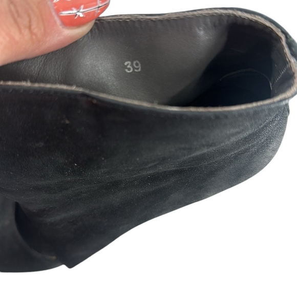 United Nude bootie Eamz Parka in black cut out futuristic art to wear sz 8.5 - Picture 11 of 14